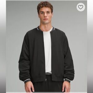 Lululemon Relaxed-Fit Workout Bomber Jacket - Black , Large